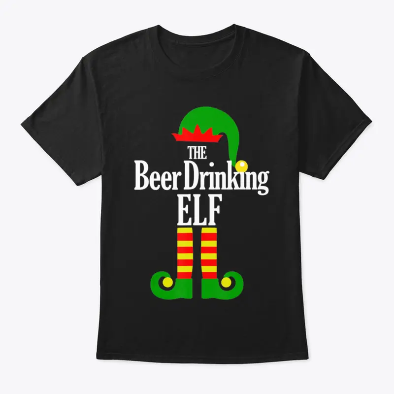 BEER DRINKING ELF MATCHING FAMILY GROUP