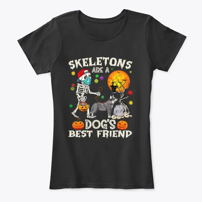 Dog Australian Skeletons T-shirt