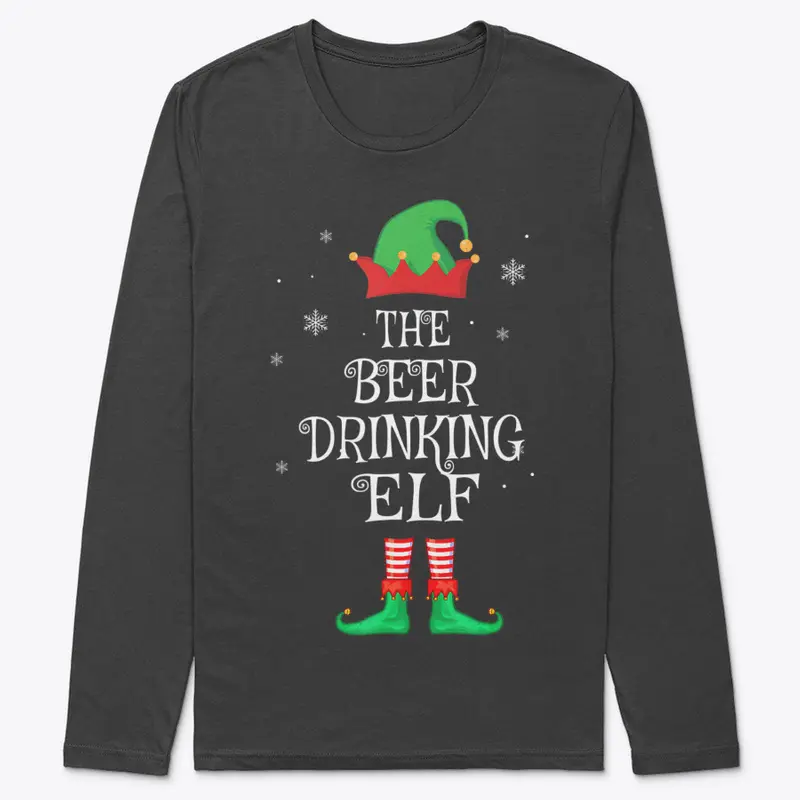 BEER DRINKING ELF MATCHING FAMILY GROUP 