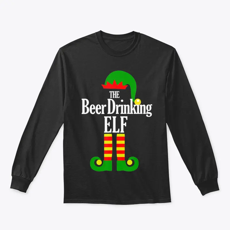 BEER DRINKING ELF MATCHING FAMILY GROUP