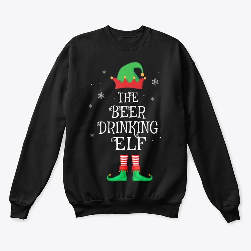 BEER DRINKING ELF MATCHING FAMILY GROUP 