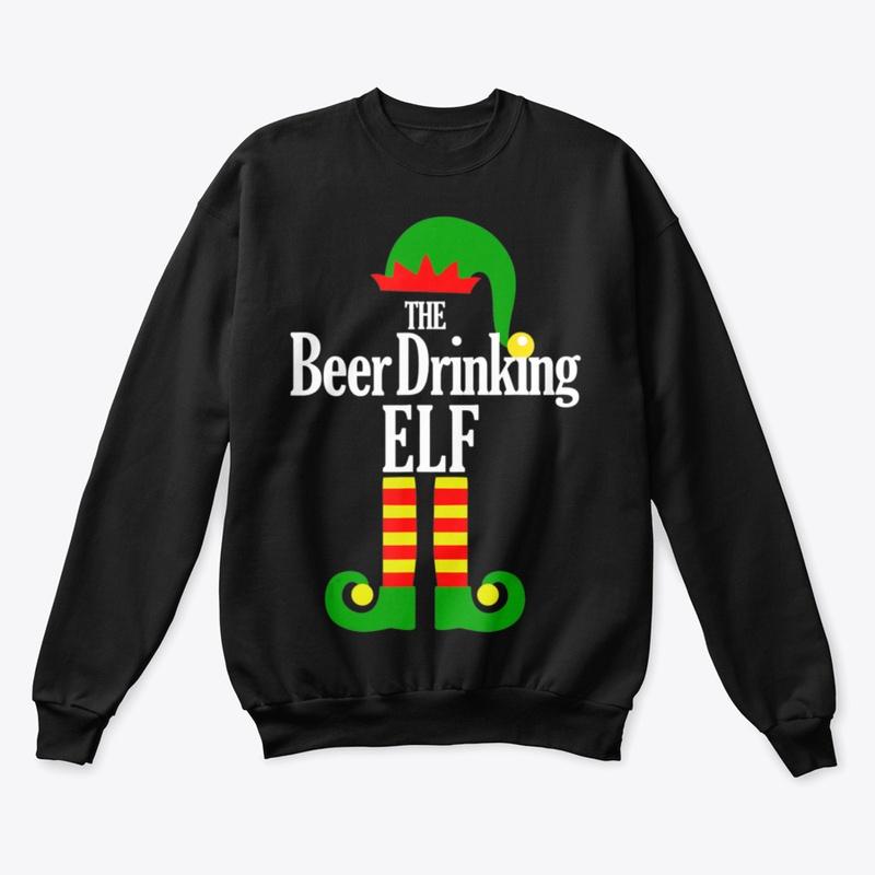 BEER DRINKING ELF MATCHING FAMILY GROUP